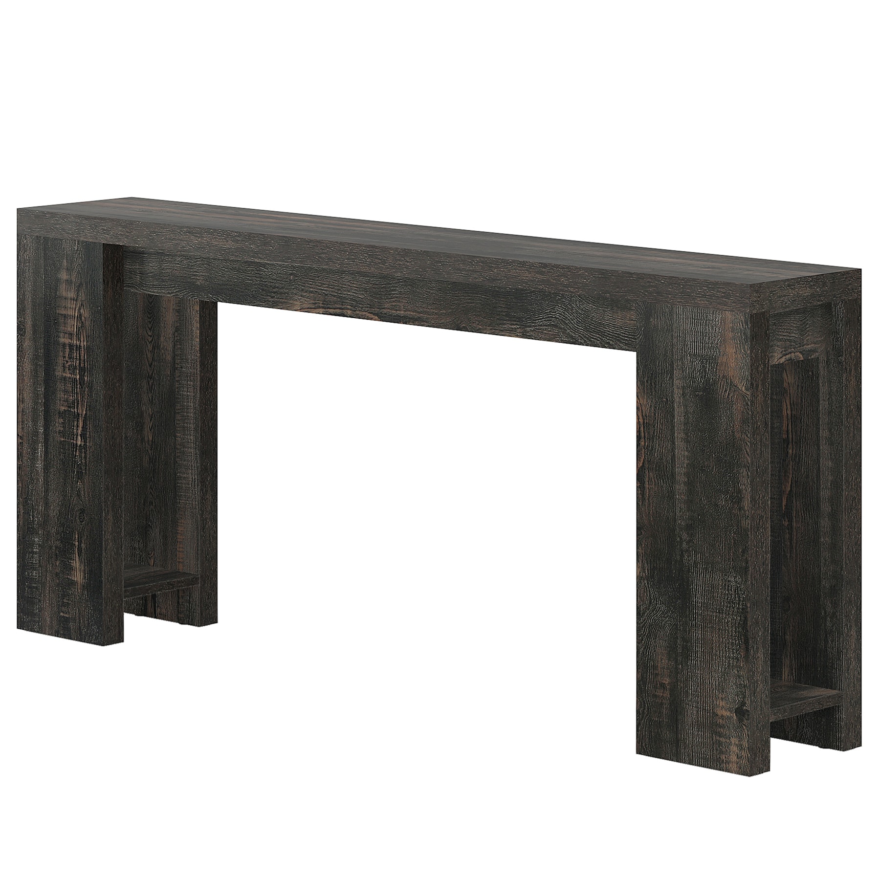 Wood Console Table, Farmhouse Sofa Table Entryway Table_voghion.com